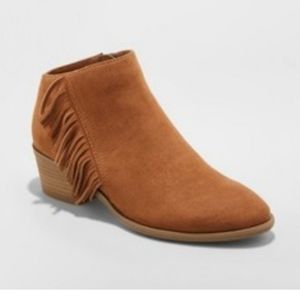 women's  Sonia's fringe  bootie